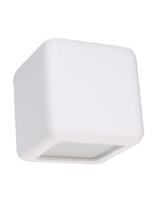 Nice Lamps Керамический настенный светильник KOMMODO, белый, квадратный, современный, цоколь E27, светодиодный, красивые лампы