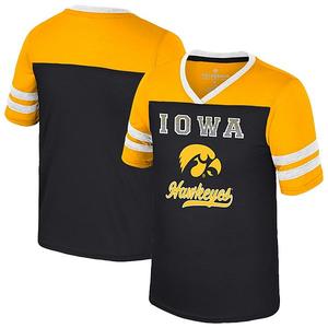 Детская футболка Iowa Hawkeyes Princess Bubblegum Bling Colosseum