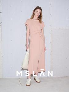 Платье MSlan с завязкой, черный