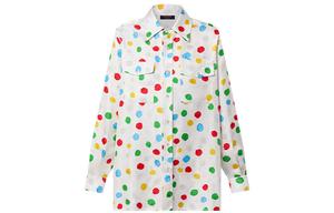 Женская белая рубашка Yayoi Kusama X Yayoi Kusama Louis Vuitton