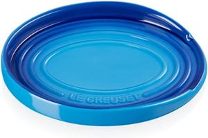 Овальная подставка для ложки из каменной керамики Le Creuset, цвет лазурный