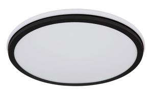 Светодиодный потолочный светильник Globo, 45x7 см, опал/черный