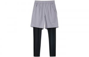 Детские спортивные штаны для весны, лета и осени подростковые Mizuno, серый