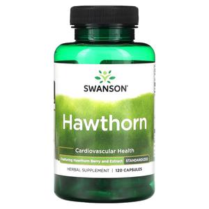 Растительная добавка Swanson Hawthorn, 120 капсул