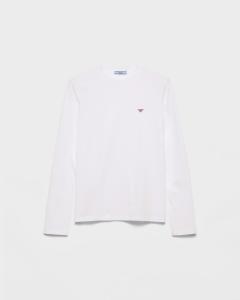 Джемпер с длинными рукавами Prada, белая