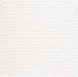 Ковер SAFAVIEH, 201 x 201 см, Tahoe Shag Collection - квадратный, Ivory, современный дизайн, без линьки и простой в уходе, идеален для помещений с высокой проходимостью в гостиной, спальне (THO651A)