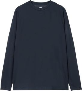 Мужская футболка с длинным рукавом Helly Hansen HH32500, модель Team Dry Ty, впитывает пот, быстро сохнет, устойчива к УФ-излучению и запахам, унисекс, темно-синий