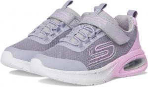 Кроссовки SKECHERS KIDS Microspec Max Advance - Fly 3 303595L, цвет Grey/Lavendar