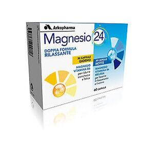 Arkopharma Magnesium 24 Пищевая добавка 60 капсул Arkofarm Srl