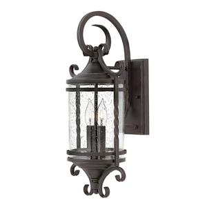 Настенный светильник на улицу Elstead Lighting, 24,8x23,6x54,1 см, черный