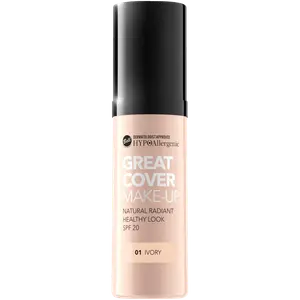 Тональный крем для лица spf20 Bell Hypoallergenic Great Cover, 20 гр
