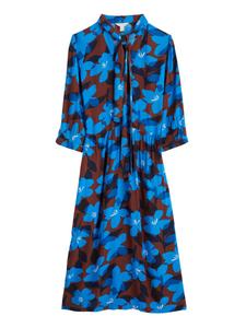 Платье Seasalt Cornwall Harbour Cove, синий/коричневый