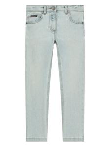 Dolce & Gabbana узкие джинсы, синий