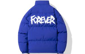 FOREVER 21 Пуховик Unisex, Colorful Blue