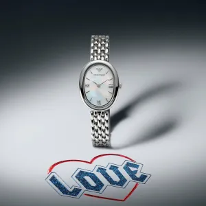 Женские аналоговые часы Emporio Armani из нержавеющей стали AR11706, цвет Silver