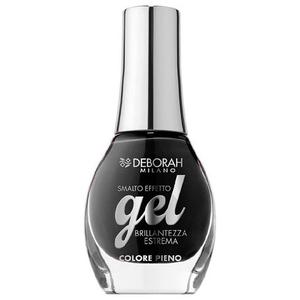 Deborah Лак для ногтей с гелем-эффектом 110 черный