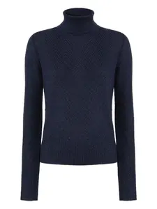 Водолазка с шевронным узором Missoni, синий