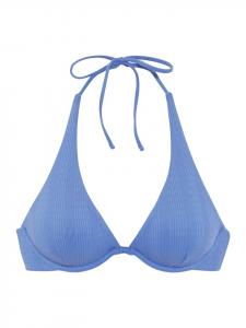 Copenhagen Studios Бикини-топ на косточках синего цвета