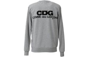 CDG Серый свитшот Men's Gray
