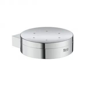 Настенная мыльница Round Roca для отеля, хром