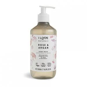 I Love Naturals Средство для мытья рук «Роза и аргана» с натуральными маслами, 500 мл