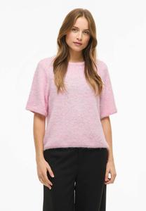 Футболка VILA VIMARLEY KURZARMELIGER, Ballerina/Pink