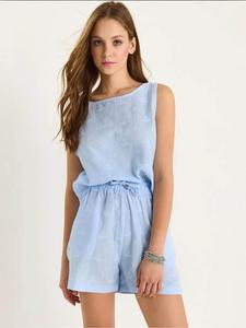 Bianco Lucci Костюм-двойка в светло-голубом цвете