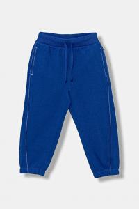 Детские хлопковые спортивные штаны United Colors Of Benetton, синий