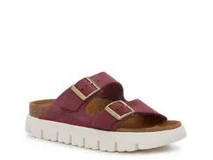 Сандалии Birkenstock Papillio By Birkenstock Arizona Platform Slide - женские, фиолетовые