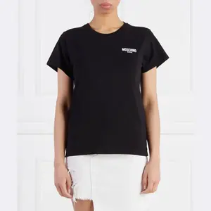 Футболка стандартного кроя Moschino, черный