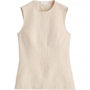 COS Женская майка-алкоголичка Ecru