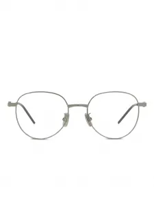 Очки в овальной оправе Givenchy Eyewear, серебряный