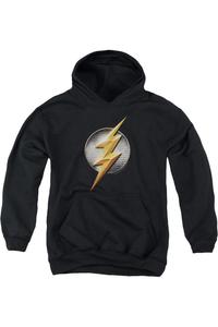 Толстовка с капюшоном "Флэш" из фильма "Лига справедливости" Gildan, черный
