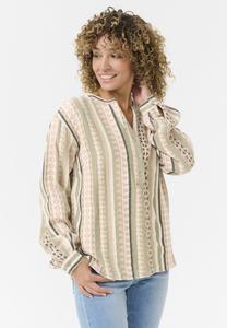 Блуза Cream, светло-зеленый