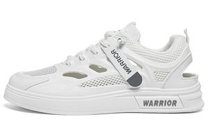Кроссовки WARRIOR Skateboarding Shoes Men Low-top White, белый