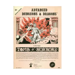 Модуль Tomb of Horrors (2nd Printing, Pastel), Advanced Dungeons & Dragons (1st Edition) - Modules & Adventures - S Series