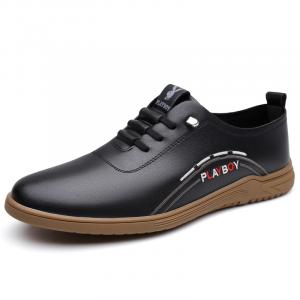 Playboy Мужские повседневные кроссовки Low Top 6588 Black, цвет 6588 Black