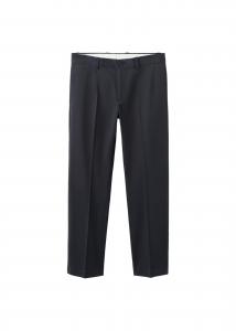 MANGO MAN Брюки 'Koda' с плиссировкой Regular в цвете Navy