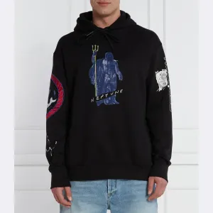 Толстовка свободного кроя Iceberg, черный