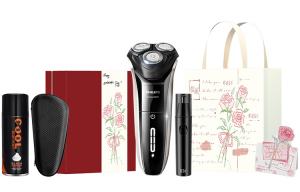 S3208 поворотная бритва для влажного и сухого бритья электробритва портативная зарядка PHILIPS, S3208 Valentine'S Day Gift Box