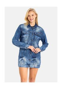 Джинсовая куртка Cipo & Baxx, синий