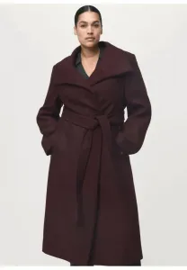 Классическое пальто Mango, Bordeaux