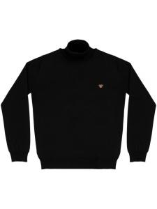 PELO FOUNDATION джемпер с аппликацией в виде собаки, черный