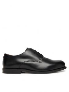 Полуботинки Ess Rubber Derby Lth HM0HM02056 Calvin Klein, чёрный