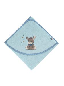 Sterntaler Банное полотенце с капюшоном 100x100 см ESEL Emmi, светло-голубого цвета