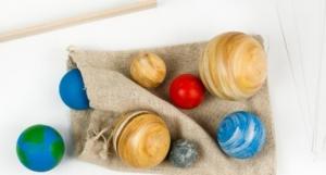 Планеты, ручная роспись, деревянные. Inna marka