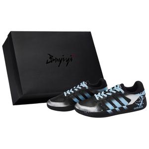 Adidas Neo Кроссовки Courtbeat Skateboard Unisex низкие Black/Silver/Blue