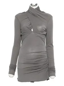 Драпированный топ Entire Studios, серый