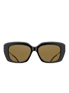 Солнцезащитные очки в квадратной оправе Matsuda, черный