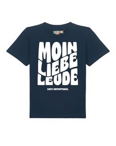 Рубашка watabout.kids Moin liebe Leude, темно-синий